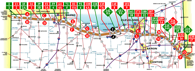 Map Of Ohio Turnpike Exits - Chicago Bears 2024 Schedule